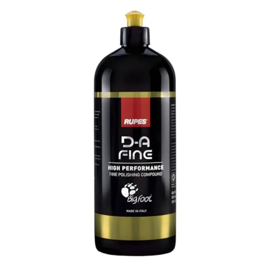 9.DA Yellow D-A High Performance Polishing Compound for Car Detailing and Removing Scratches Removes Defects Micro-Abrasive Tec