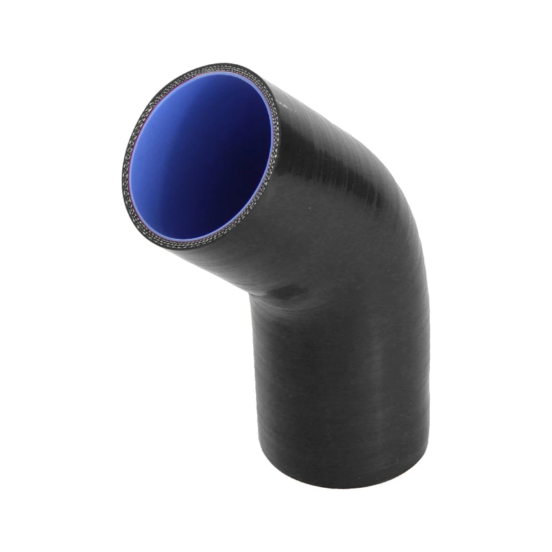 Racing ID 64mm 2.5inch Silicone Hose 45 Degree Elbow Coupler for Intercooler Turbo