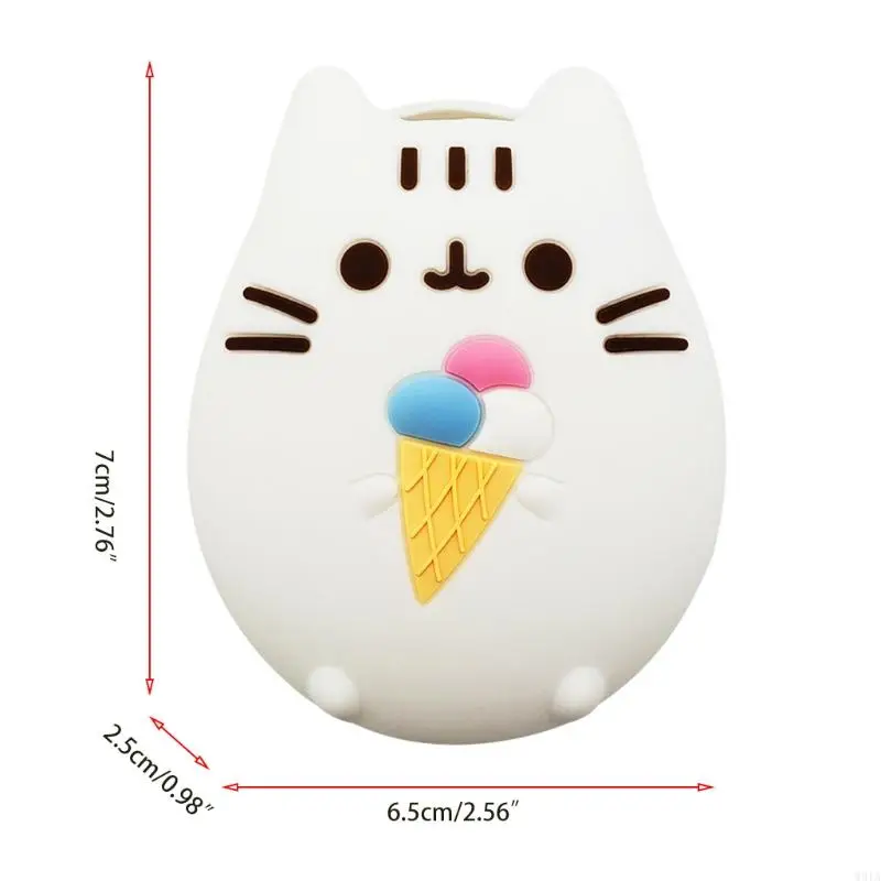 W91A غطاء واقي من السيليكون للبشرة الواقية لآلة لعبة للحيوانات الأليفة ، سافر لتخزين الحالات لـ 4U+ لـ M! X L و