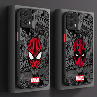 Marvel Spider Man Art English Case For Xiaomi Poco X6 X7 F6 F5 X5 X3 NFC F3 M6 Pro 4G Mi 13 12 11 Lite 5G 14 13T 12T 11T 14T Pro