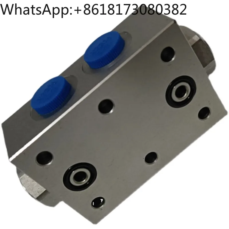 Plate type bidirectional hydraulic lock double acting oil cylinder agricultural machinery belongs to pressure retaining valve