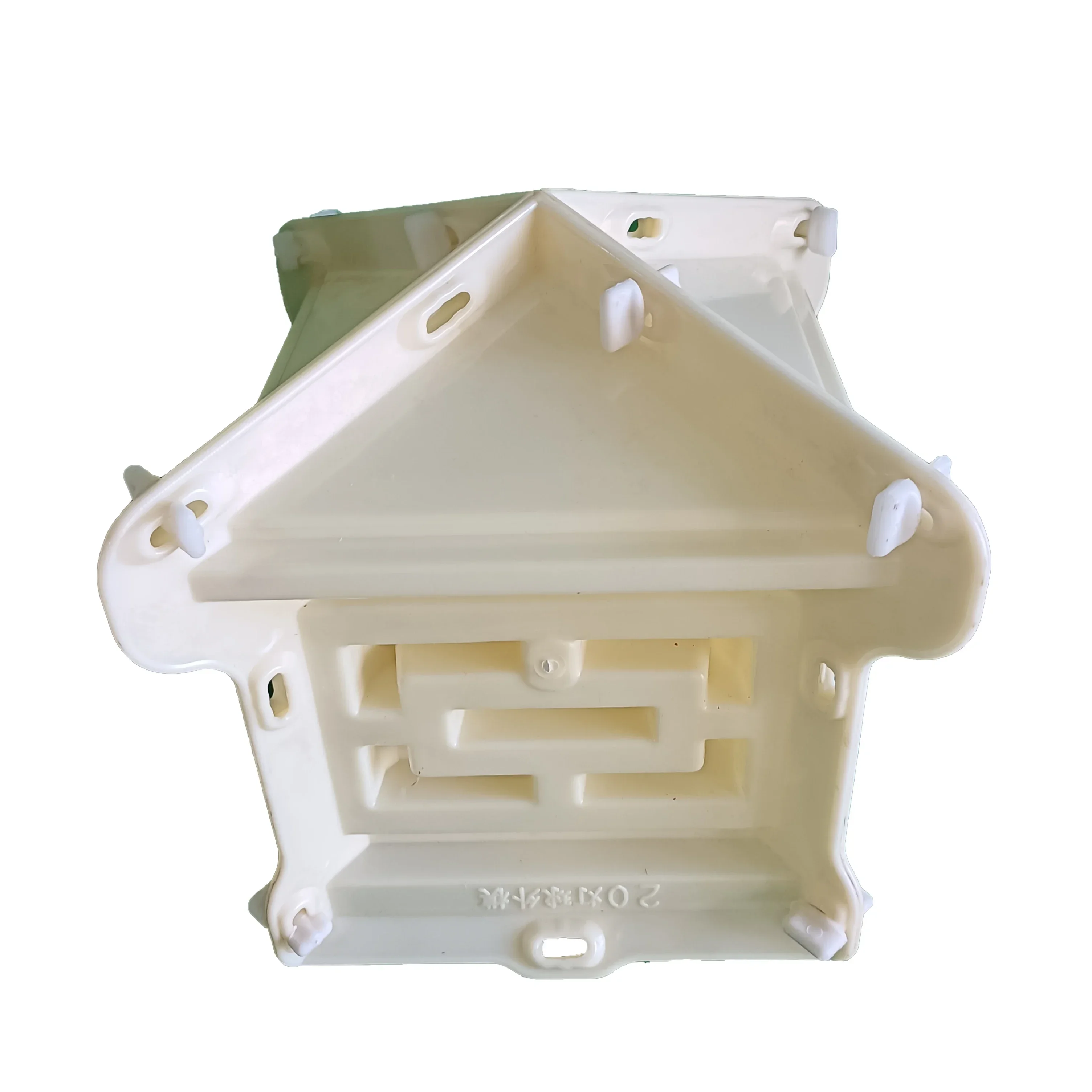 Molde de lámpara hueca de 20cm/7,87 pulgadas, cemento, columna romana europea, barandilla, adorno de muelle, decoración, molde de plástico ABS