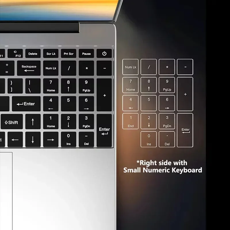 15.6'' Inch Windows 11 Laptop Intel I7-8650U 32GB RAM 2TB 5000mAh 120Hz Refresh Battery Powerful For Daily Business Tasks