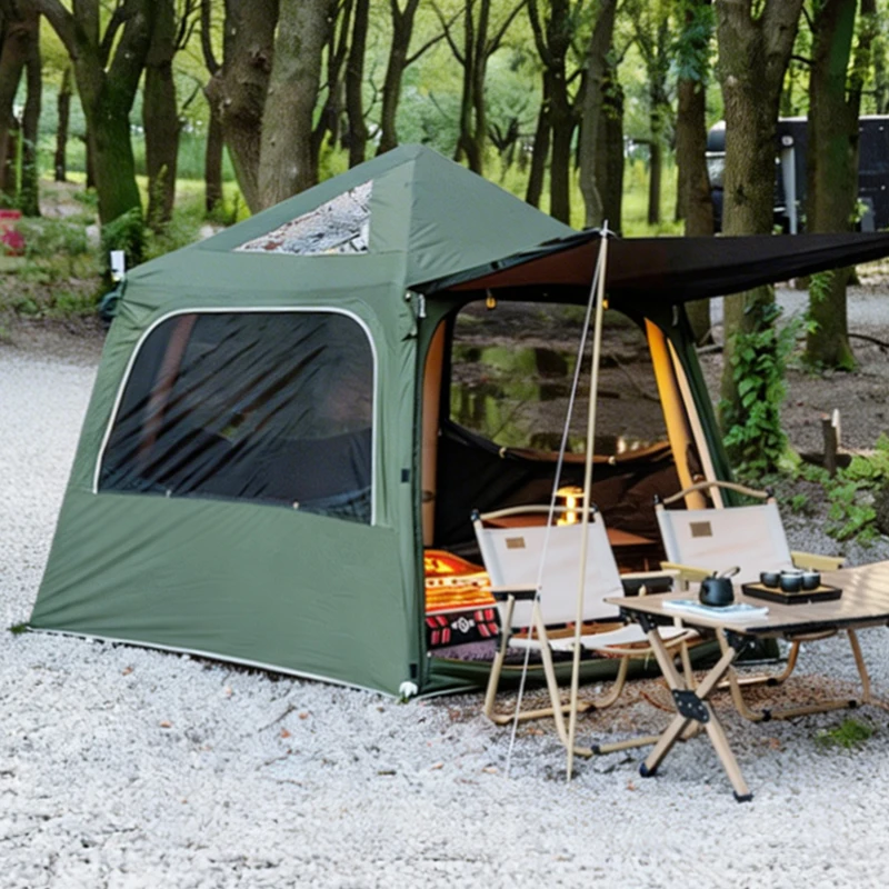 Carpa grande, carpa de aire, carpa de 4-6 personas, carpa impermeable, carpa de senderismo, carpa de campamento, carpa hexagonal, carpa i, tienda impermeable, senderismo, Camping, dosel, toldo hexagonal de viaje, dosel