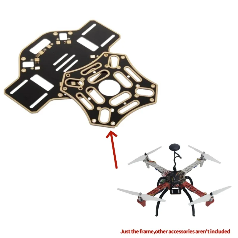 

F450 Quadcopter Main Frame Board Centre Plate 450mm Carbon Fiber PCB Top Bottom Board for FPV RC Racing Drone