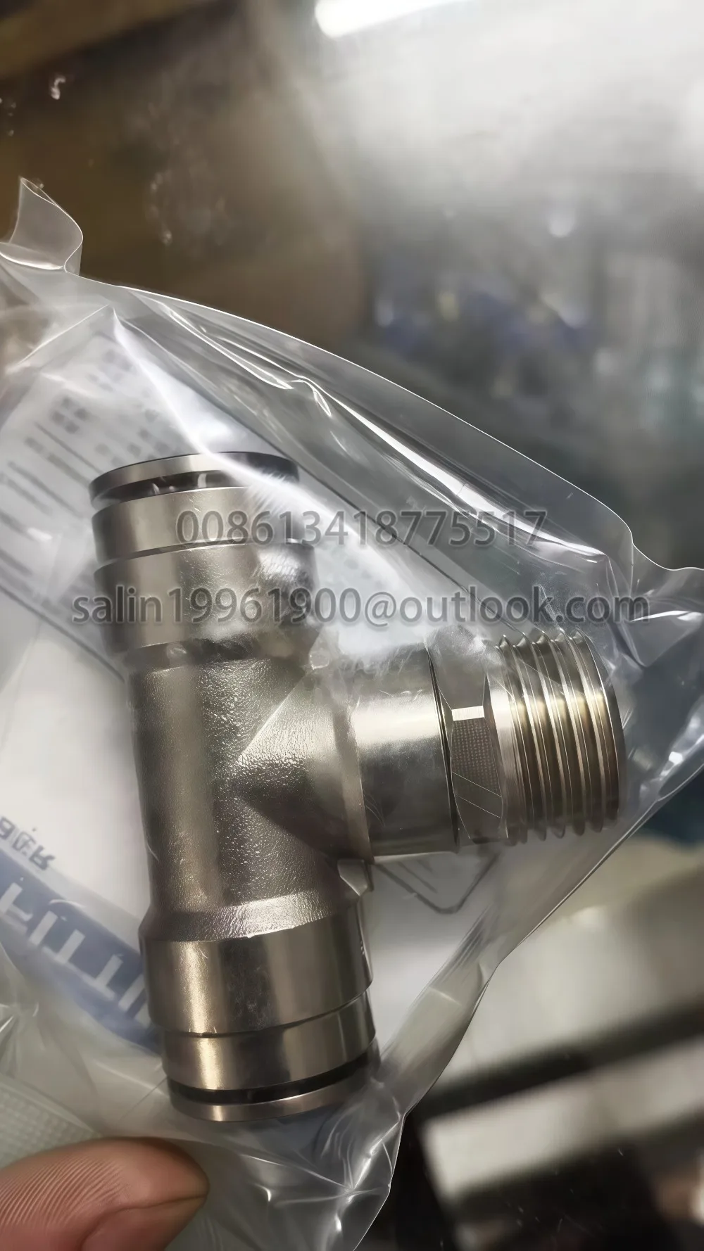 Пневматический фитинг-тройник для цилиндра Roland 700 Impression Air Cylinder 14-4, запчасти для печатных машин