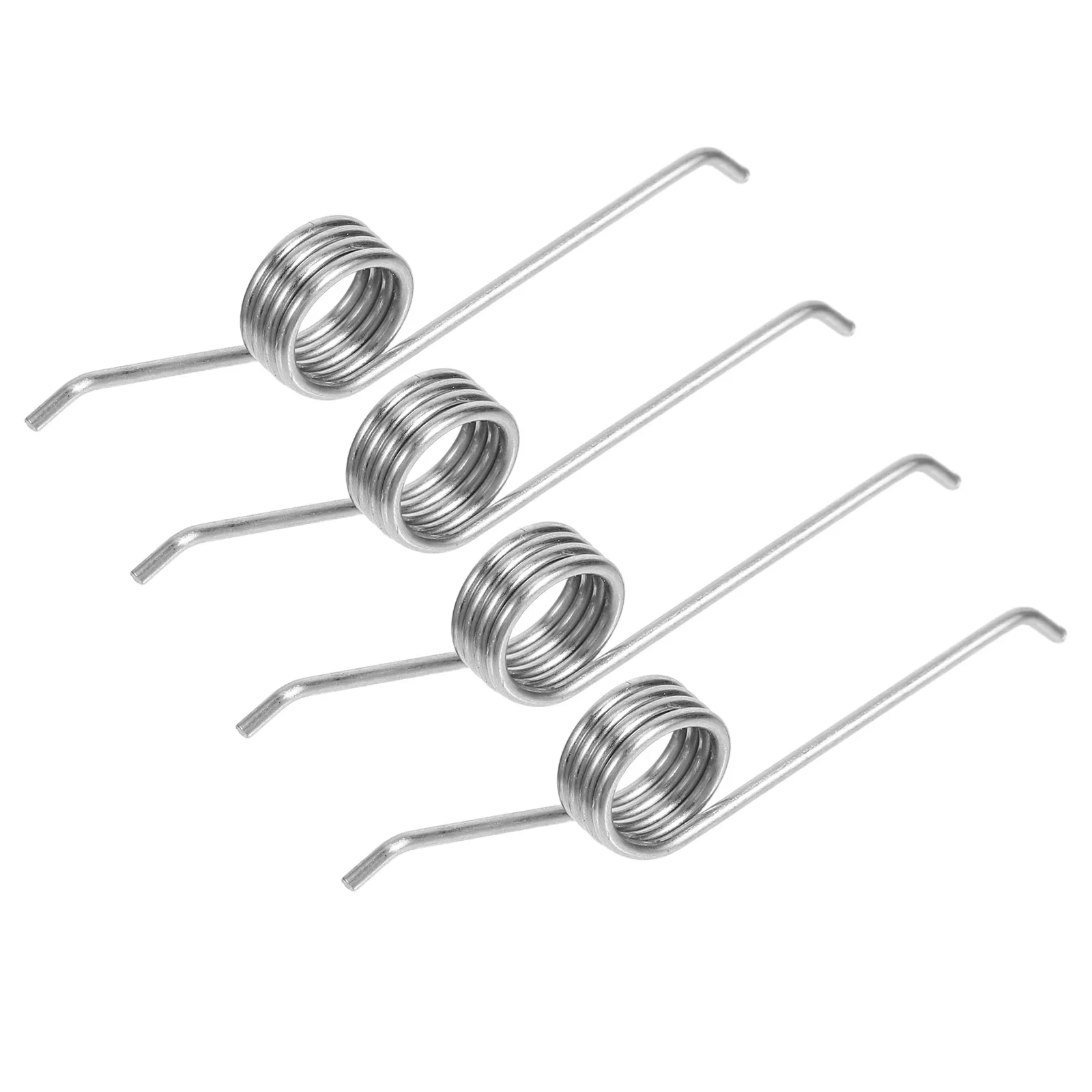 Remplacement de ressort poubelle 4 pièces: poubelle peut ressorts de torsion couvercle ressort de torsion pour seau poubelle réparation entretien pièces métalliques