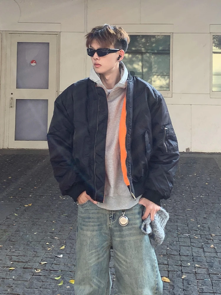 

Мужская зимняя куртка-бомбер MA Pilot Jaet из хлопка в американском ретро-стиле, премиум-качество, приталенный крой, для активного отдыха