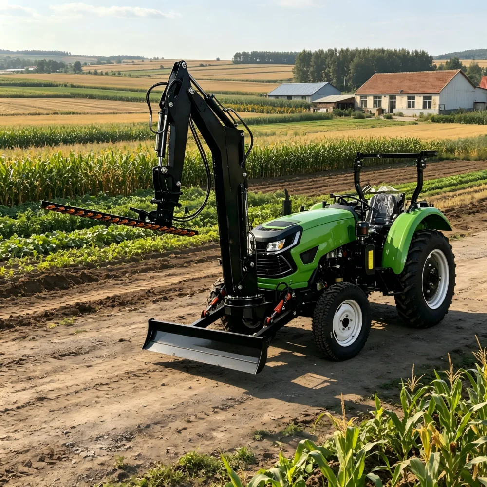 70HP 4WD Farm Tractor Comfort Operating Cabin Modern Agricultural Machinery