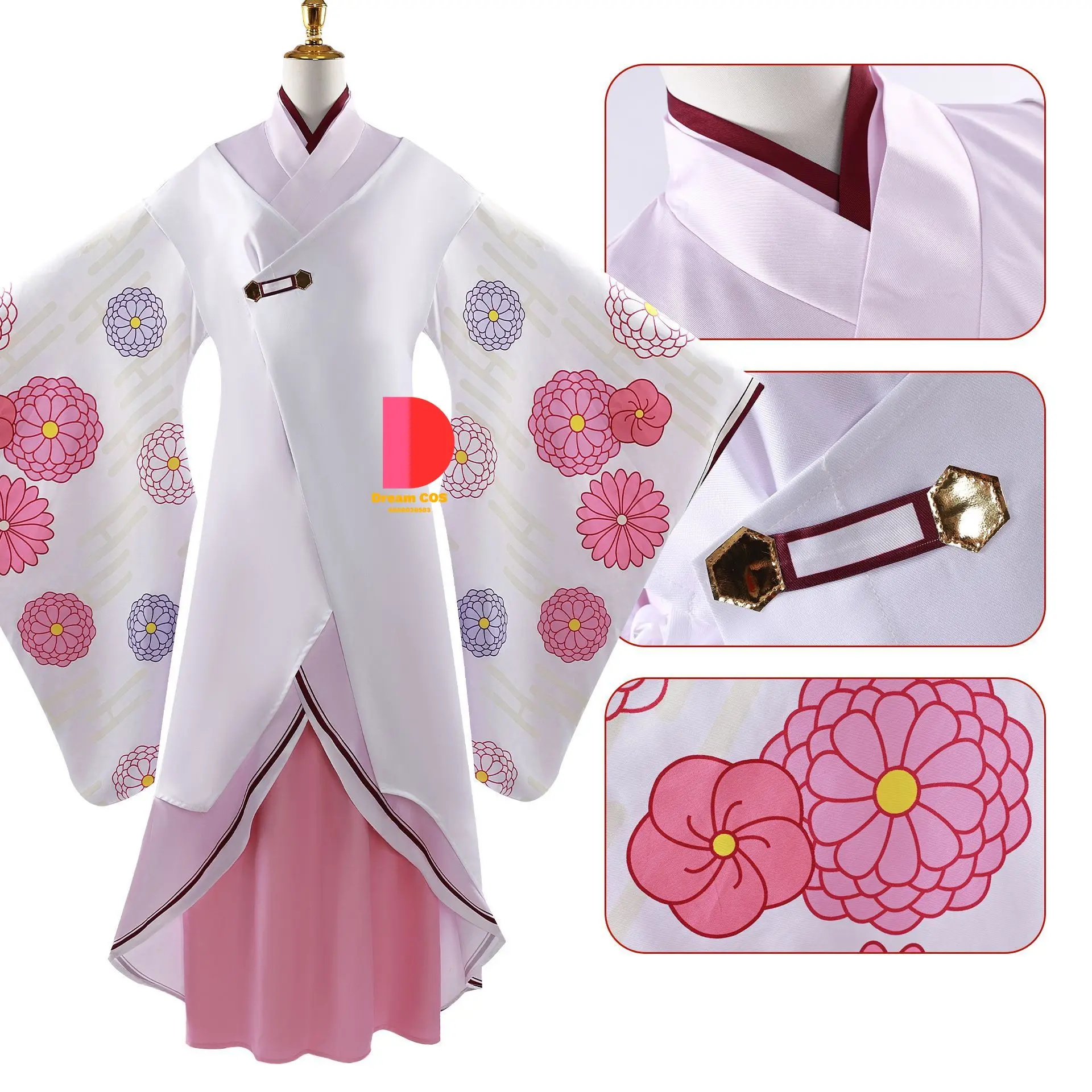 Oshii No Koo 2 Kurokawa Akane New Arrival Cosplay Costume with Wig Shuoji Kimono Hot Sale Halloween Party Essential Dress