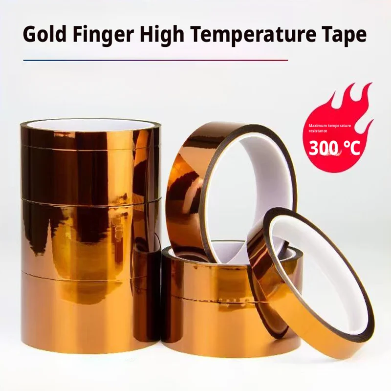 

280° High Temperature Heat BGA Pi Tape Thermal Insulation Tape Polyimide Adhesive Insulating Tape 3D Printing Board Protection