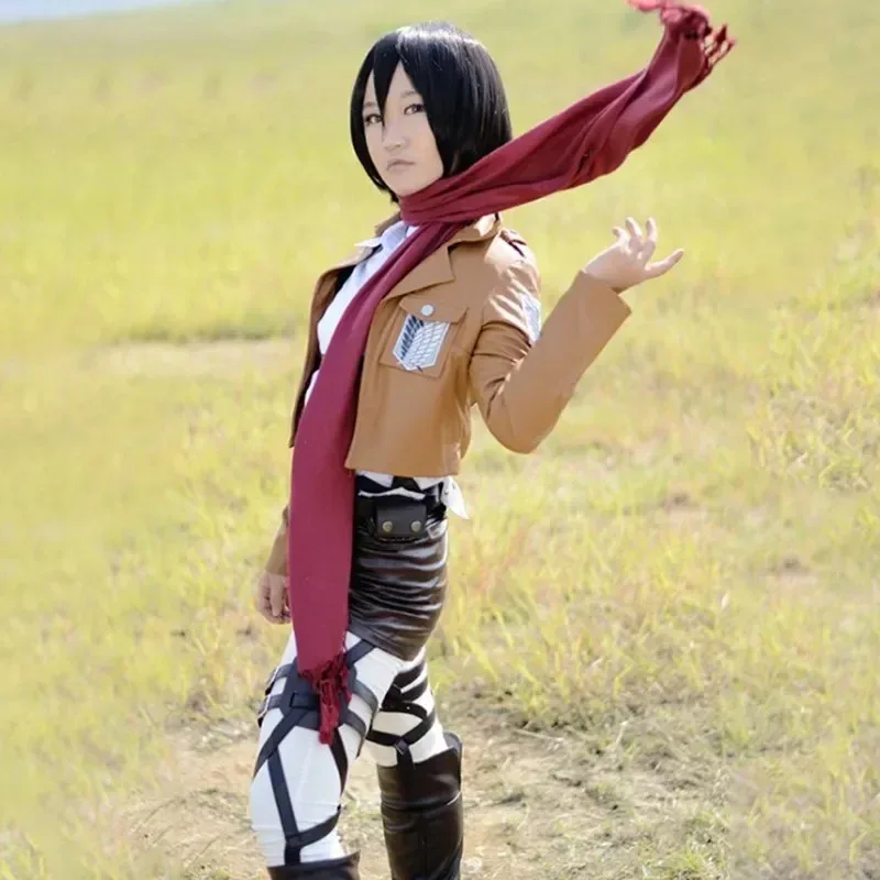 qq28attack-on-titan-mikasa-ackerman-short-bob-black-shingeki-no-kyojin-cosplay-costumes-full-set-halloween-anime-clothes