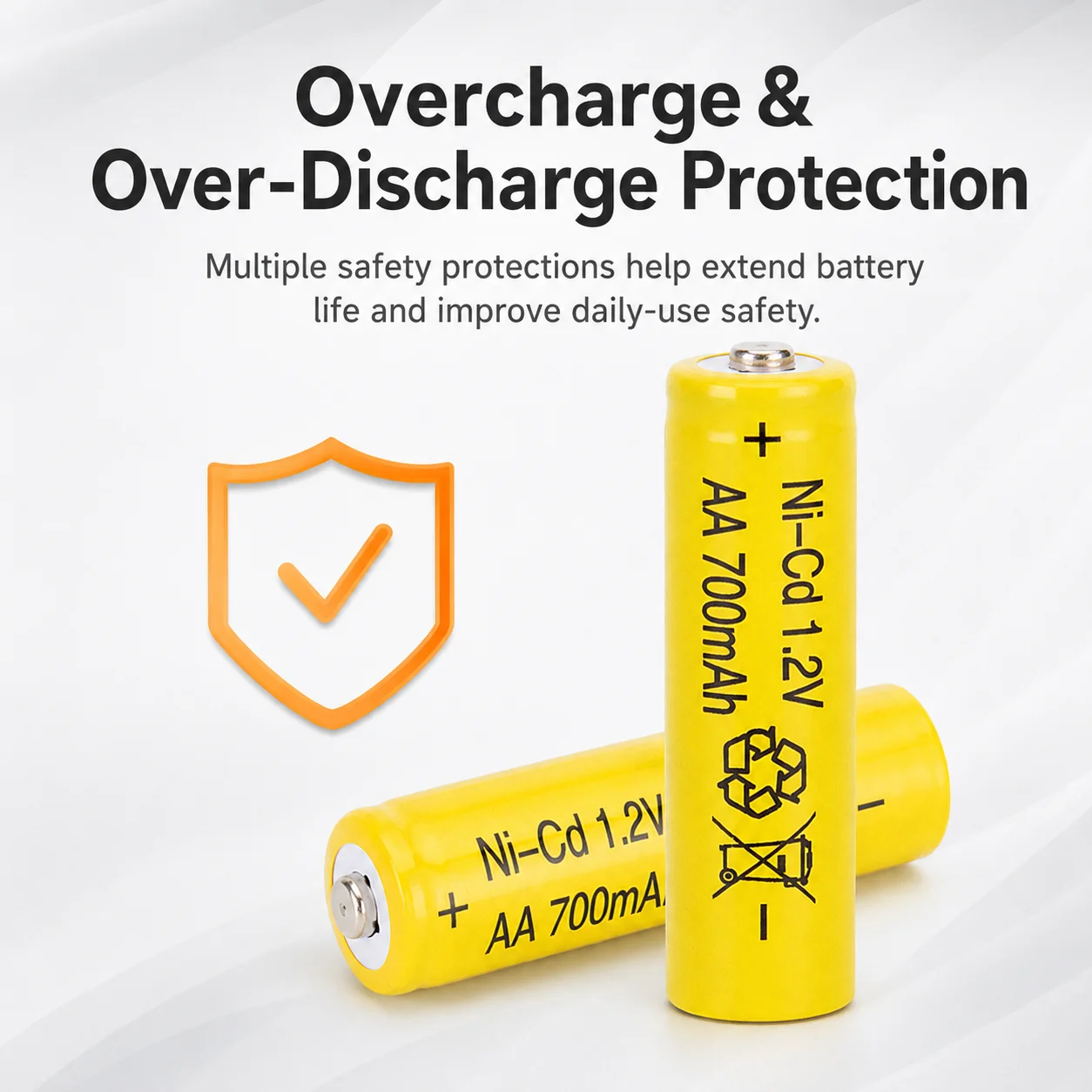 1.2V AA Size Ni-Cd Rechargeable Dry Cell Battery Rechargeable Power Battery For Bubble Toy Kids Play Toy Use view 4