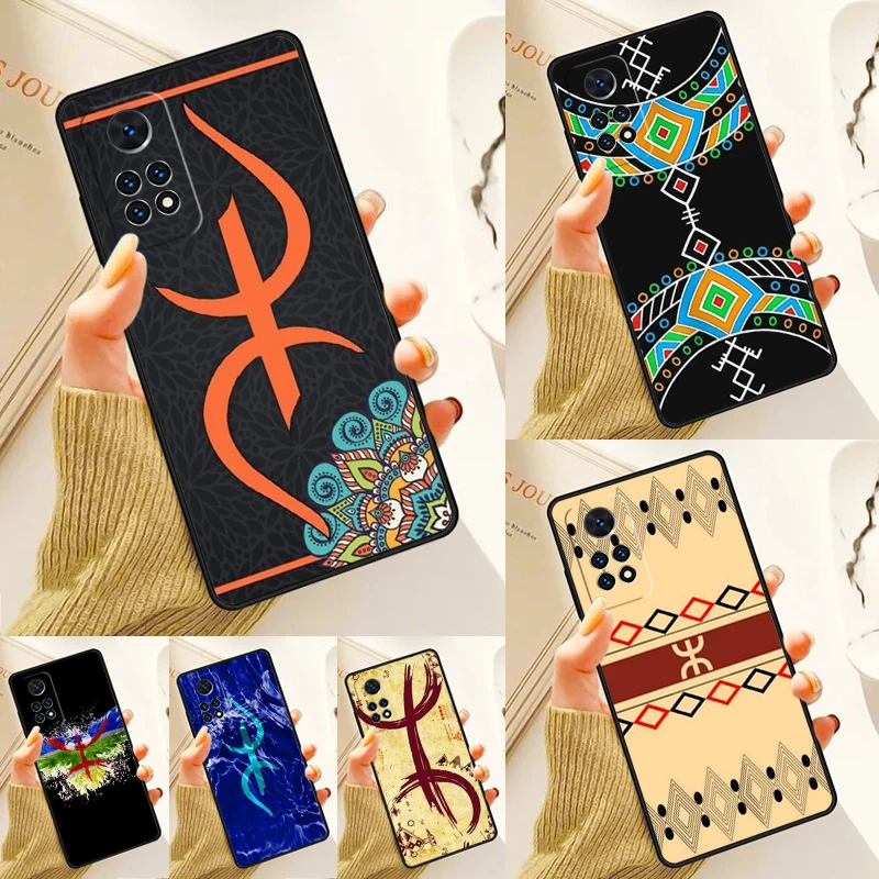 Amazigh Berber Symbol Case For Samsung Galaxy S24 Plus S23 S20 S21FE Lite S22 Ultra Note 20 S8 S9 S10 Phone Coque