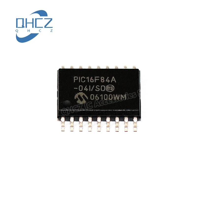 

10pcs PIC16F84A-04I/SO PIC16F84A 16F84A 18-SOIC New Original Integrated circuit IC chip Microcontroller Chip MCU In Stock