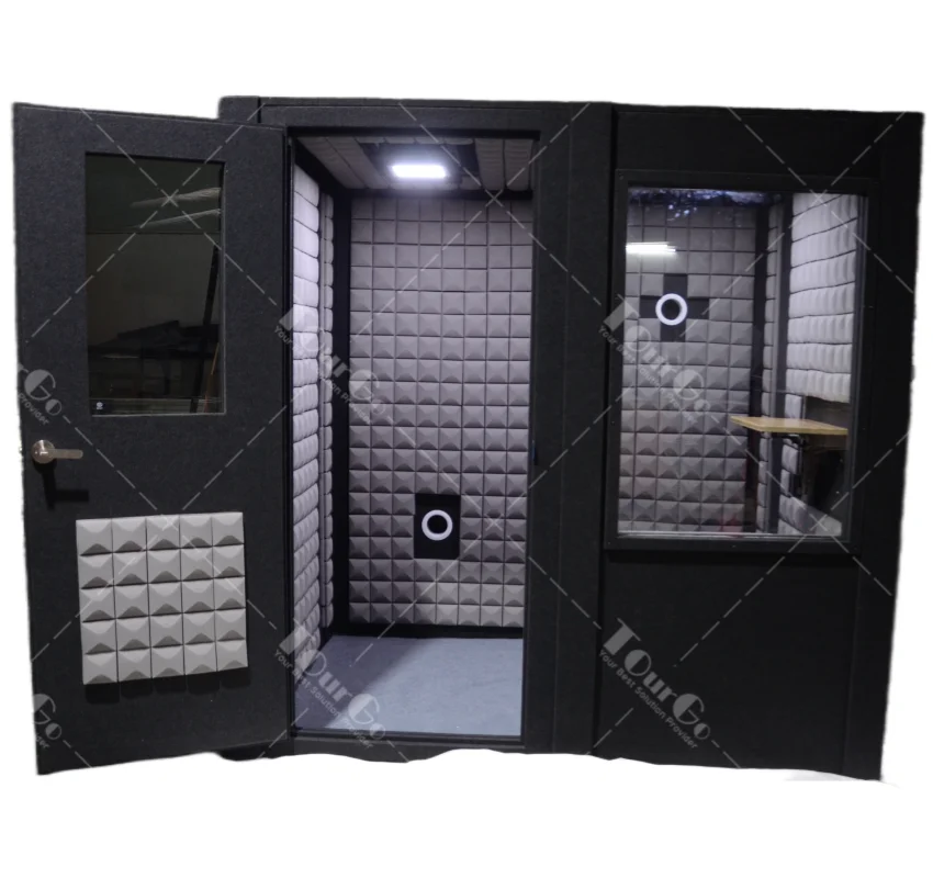 Vocal Booth Recording Studio Custom Modular Acoustic Sound Reduce Musical Drum Soundproof Booth