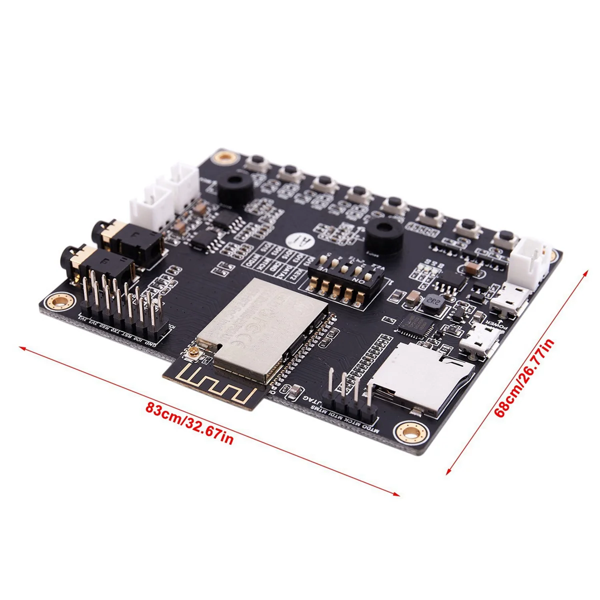 Imagem -06 - Audio Development Board com Módulo Bluetooth 3x Esp32-aduio-kit Esp32 Serial para Wifi Esp32-a1s