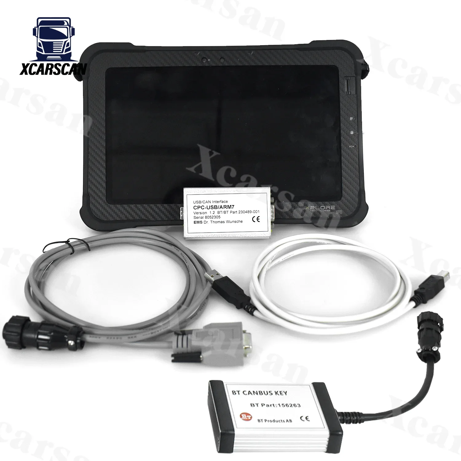 Xplore tablet For BT canbus key canbus-key 156263 ToyotaBT Service Communication Interface ARM7 forklift truck diagnostic tool