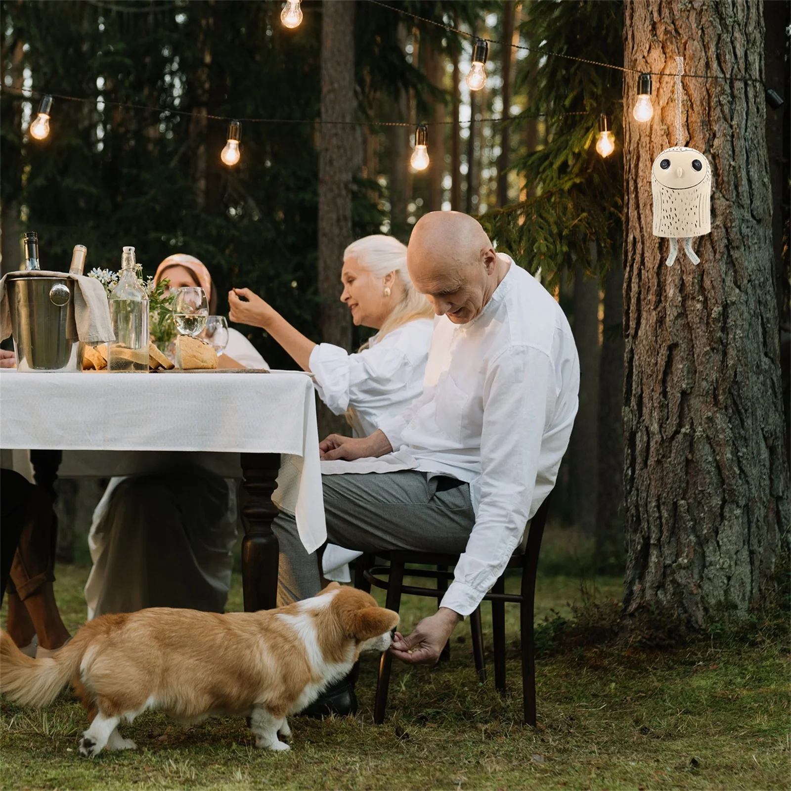 

Owl Animal Resin Wind Chime Hanging Decor Vintage Garden Windbell Outdoor Home Decoration Animal Wind Chime Vintage Windbell