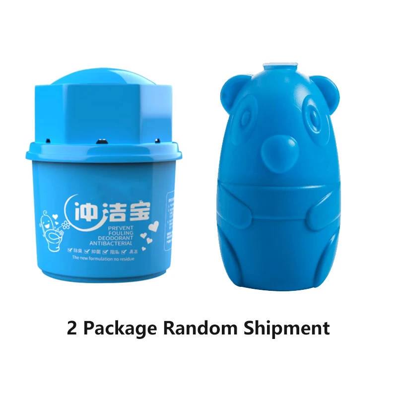 Automatic Toilet Cleaner Magic Flush Bottled Helper Blue Bubble Amazing Bathroom Restroom Cleaner Helper  Random Shipment