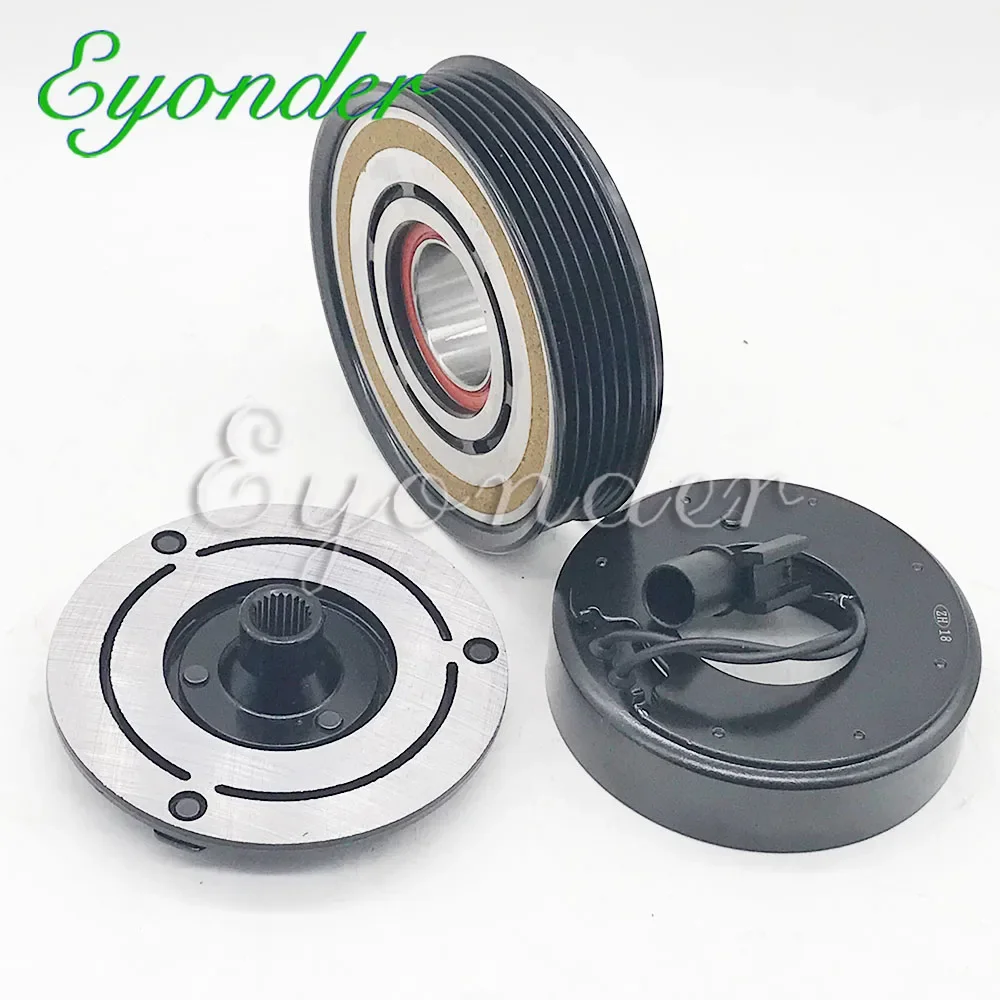 AC Compressor Clutch Pulley DVE16 for Hyundai Tucson IX35 KIA Spotage 2.0 G4KD 97701-2S500 60-03377NA 1D27E-01600 977012S500