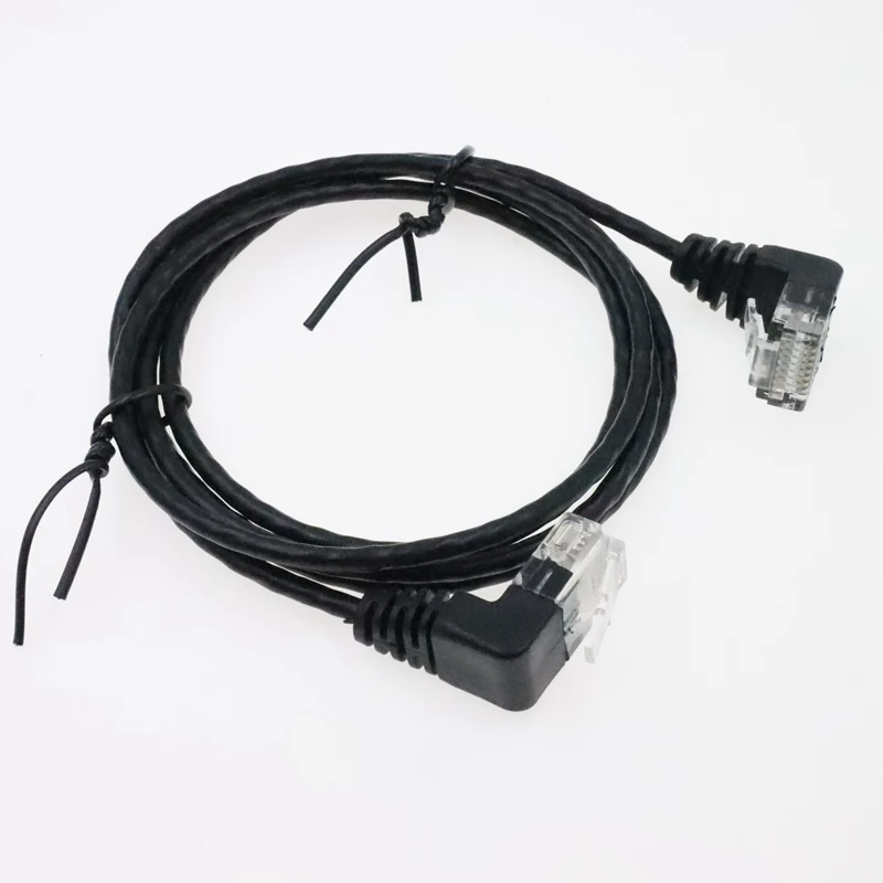 Cat6 Ethernet Cable UP Down Angled RJ45 UTP Network Cable Cat6a LAN Cable Patch Cord for Laptop Router TV Box Ultra Slim 25cm