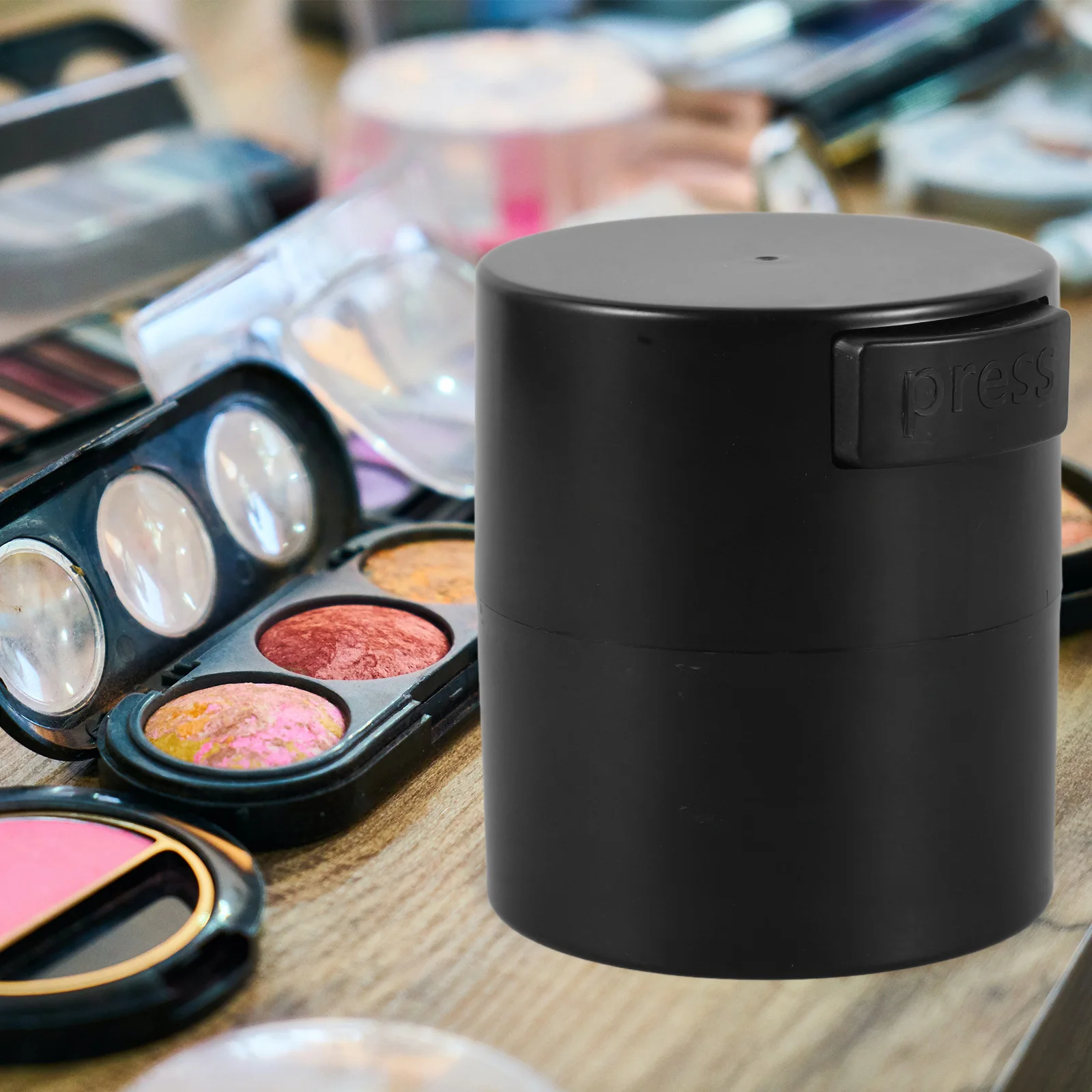 

Eyelash Glue Storage Jar Adhesive Container Vacuum Type Large Capacity Durable Transparent Lash Extensions Storage
