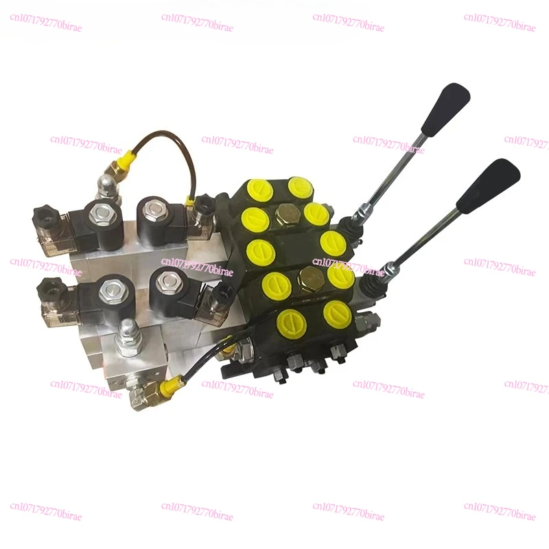 

DCV100 Motor Synchronous Electric Hydraulic Control Multi-way Directional Valve Solenoid Distributor