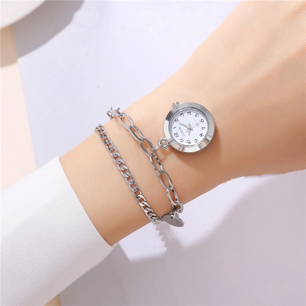 fashion Rhinestone beaded bracelet eagle Pendant Women's bracelet watch