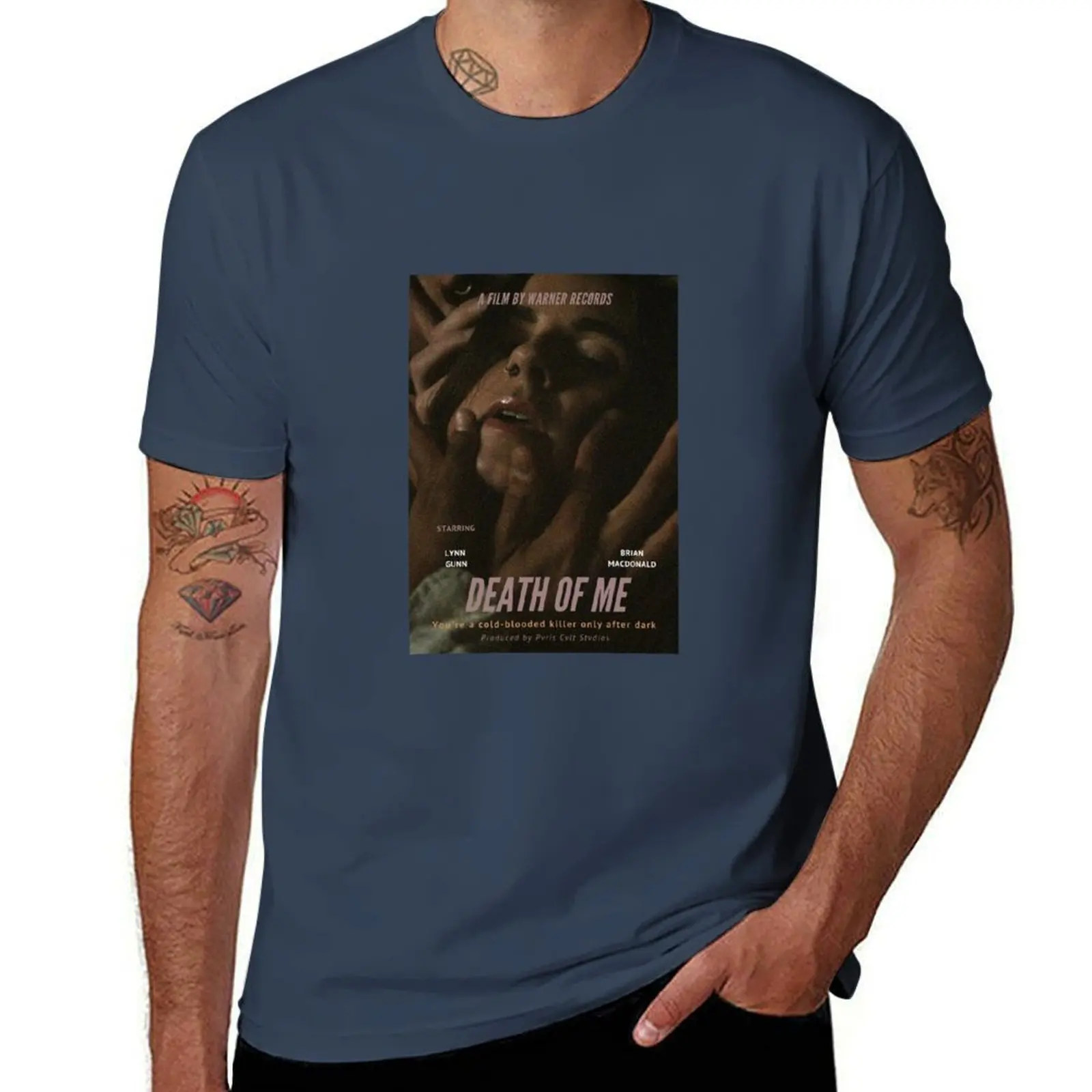 

Pvris Death of Me T-Shirt Trendy Pattern T-Shirt for Men