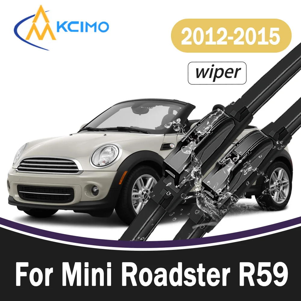 

All-Weather Front Windscreen Wiper Blades For Mini Roadster R59 2012-2015 High Quality Car Windshield Replacement Part 2Pcs