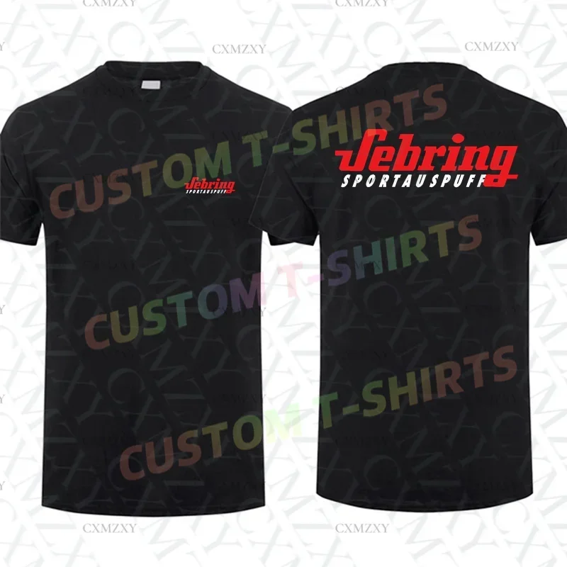 

2025 Men T Shirt Casual Sebring Logo T-shirt Graphic Summer Short Sleeves 100% Cotton S-3XL