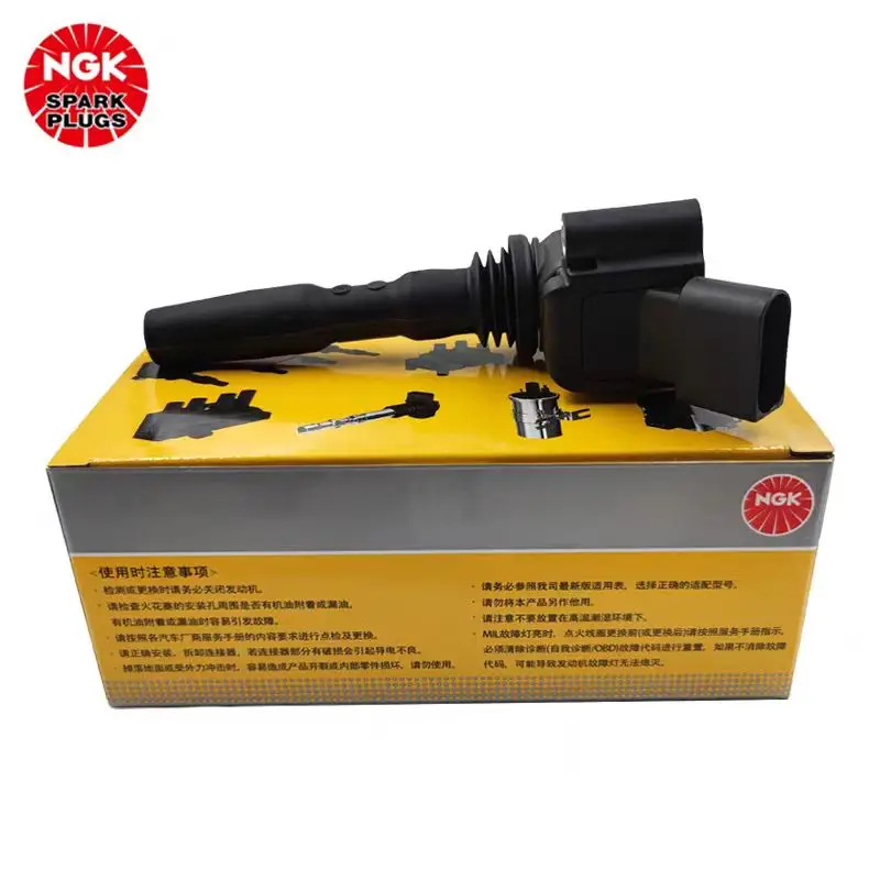 Original NGK Ignition Coil U5330 49095 For Volkswagen Lavida Passat Jetta Bora Probe Audi high pressure pack  Skoda Touareg