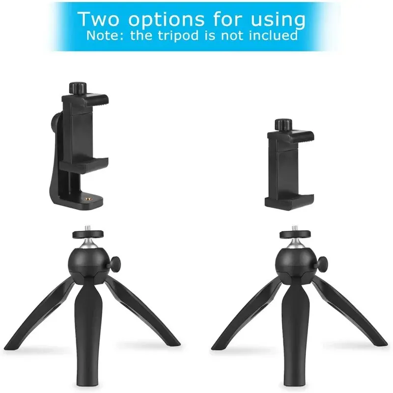 Universal Halterung Telefon Halter Stativ für iPhone Samsung Halterung Tablet Clip SmartphoneTripod Blitzschuh Schießen Adapter