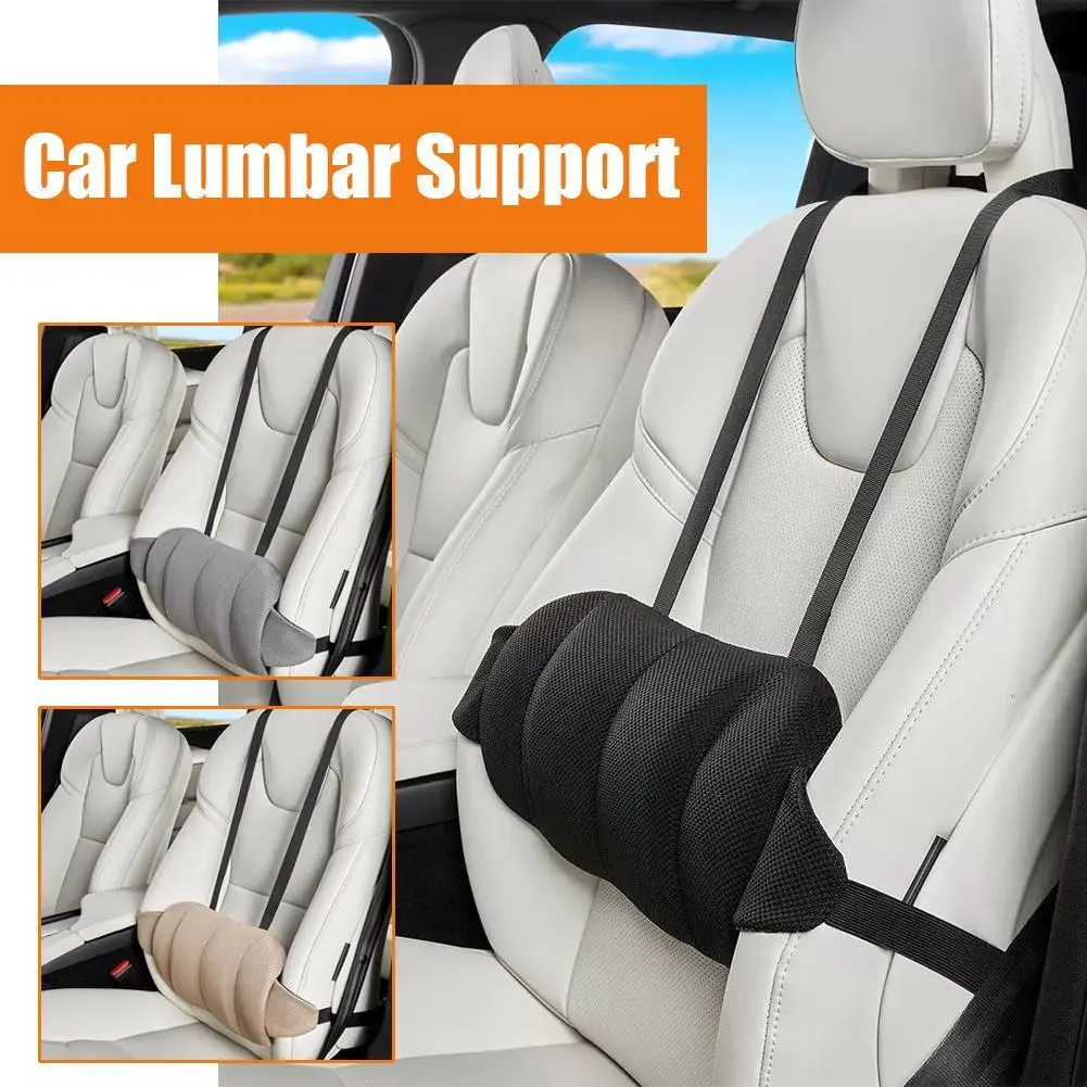 

Новая автомобильная поясничная поддержка, эргономичная подушка сиденья, специальная подушка для спинки вождения, подушка из пены с эффектом памяти, автомобильная поясничная подушка