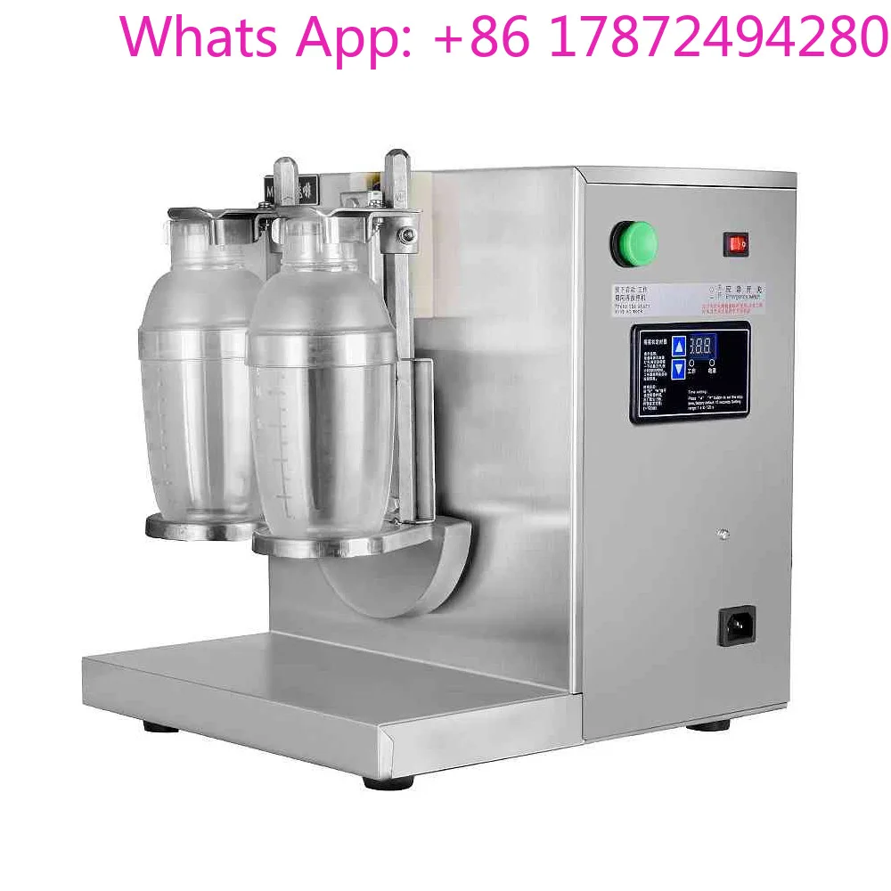 MF120-2 Commercial Double Cups Milk Shaker Bubble Tea Shaker Machine Milk Tea Shaking Machine Bubble tea Machine New