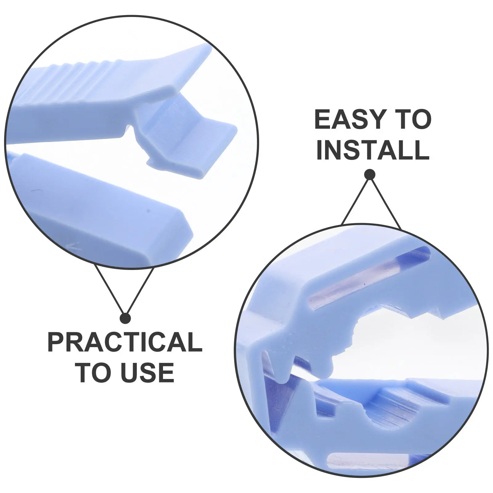 3Pcs Clamps Secure Grip Clips Bag Clips Science Lab Liquid Control Accessories