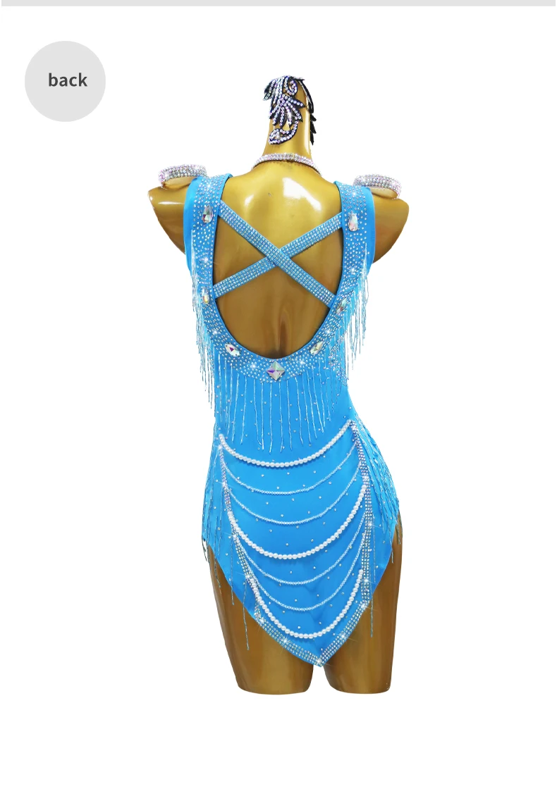 Neue Lateinamerikanische Tanzoutfits Wettbewerbsanzug Elegantes Partykleid 2026 Strass-Kleidung Mädchen Sexy Abend- und Übungskostüme – Detail 10