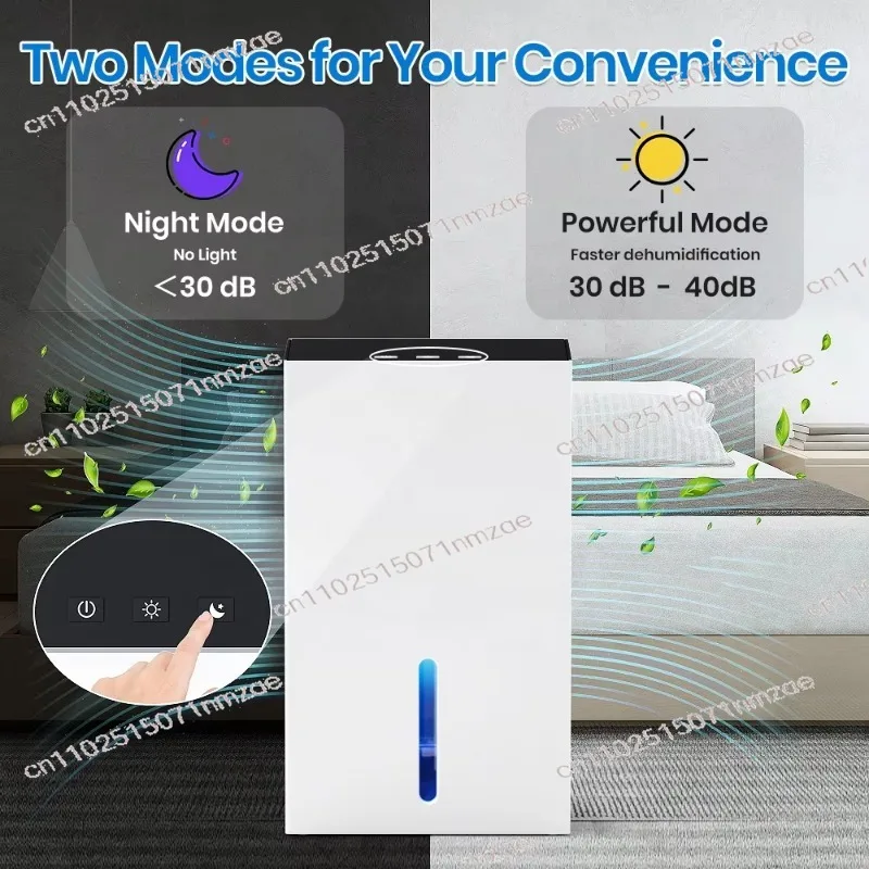 Manufacturer Wholesale Hot Sale Dryer Household Dehumidifier 2.4L Large Capacity Water Tank Dry Dehumidifier