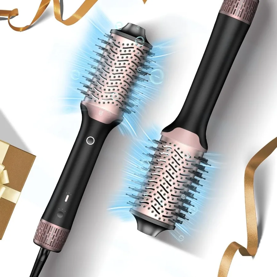 

One-Step Hair Dryer Brush with Oval Volumizer High-Speed Hot Air Styler for Drying Smoothing and Volumizing All Hair Types 1100