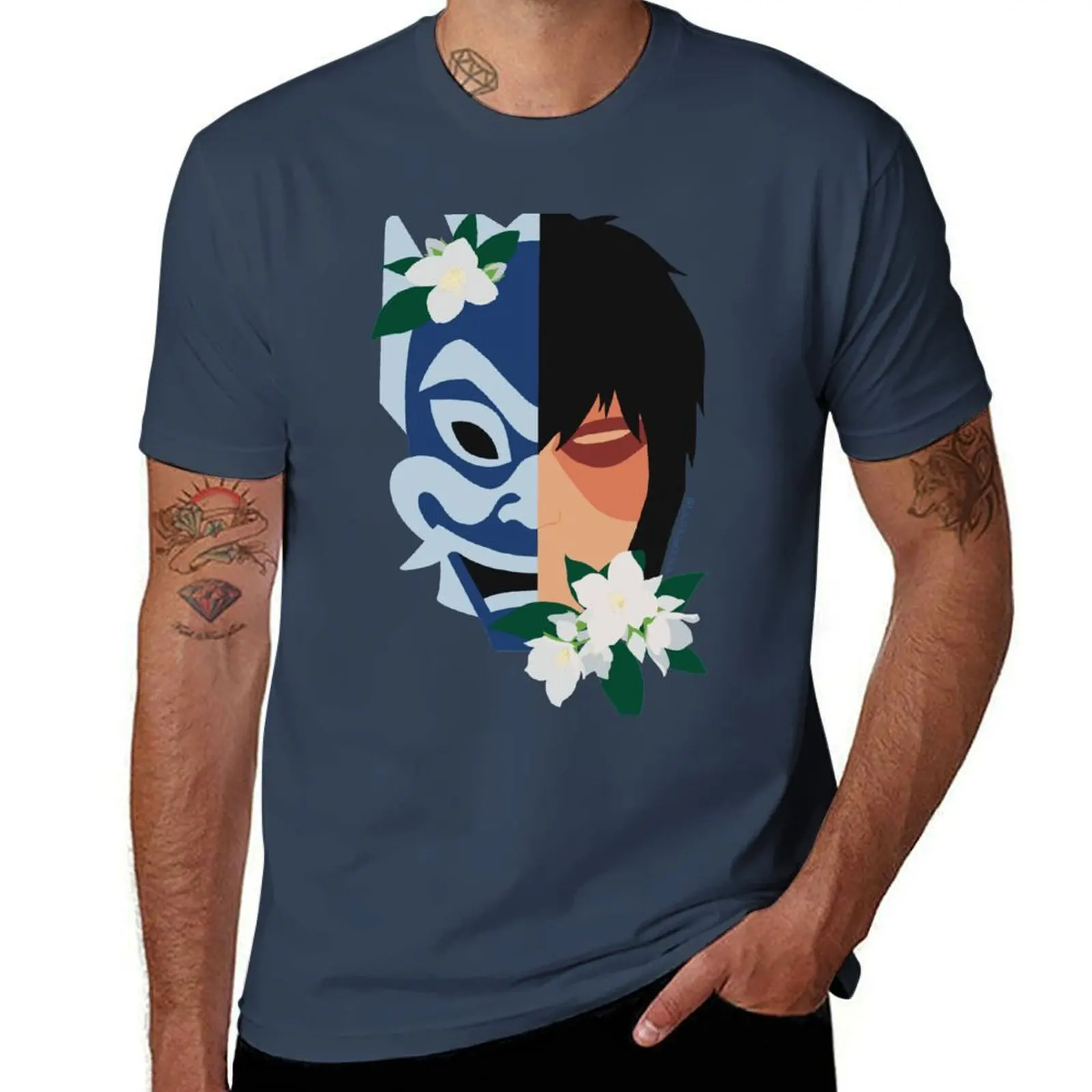 Prince Zuko ATLA Zuko, Minimal, Firebender, Avatar, Blue Spirit T-Shirt man t shirt summer shirt men graphic t shirts