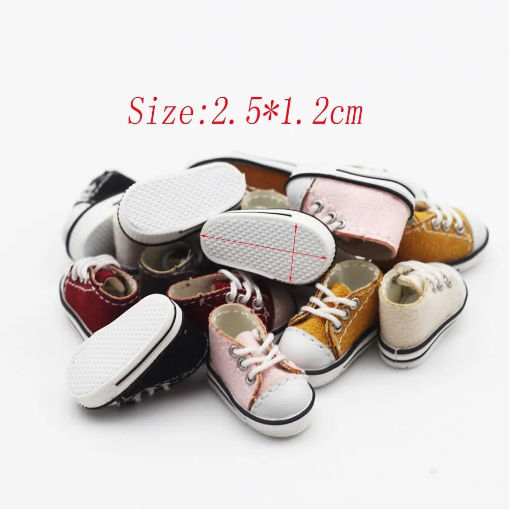 Casual Canvas Schoenen Voor 1/11 Ob11 Pop Kleding Accessoires Voor 1/12 Bjd Poppen Sportkleding Schoenen Mode Sneakers Diy Pop Speelgoed