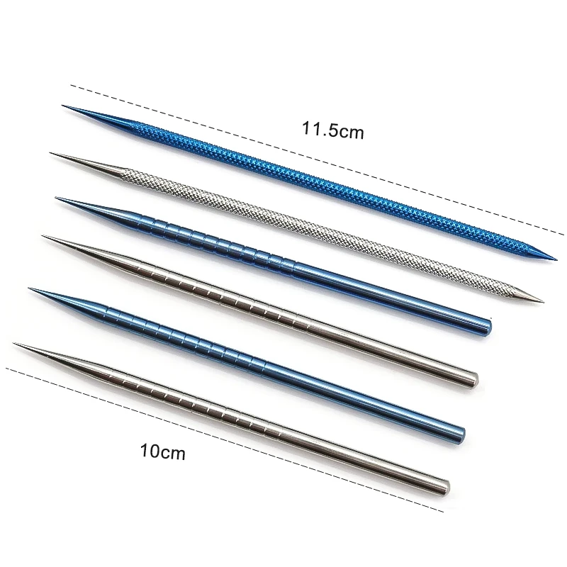 เครื่องขยายรูน้ำตาสำหรับจักษุแพทย์ รุ่น Small Breakthrough Device ทำจากสแตนเลสและไทเทเนียมอัลลอยด์ รูปทรงกรวยสั้น รูปทรงกรวยกลาง รูปทรงกรวยยาว