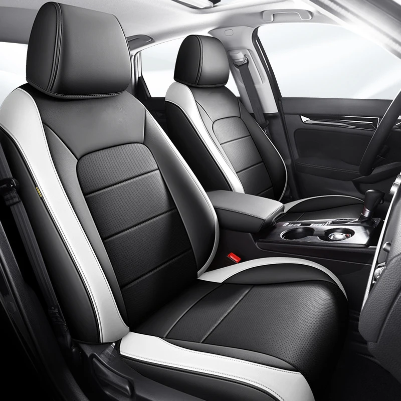 

Новые чехлы на автомобильные сиденья, 5 мест для Honda Civic 2022 2023 2024, кожаные чехлы на сиденья с объемным звуком, аксессуары для интерьера ﻿