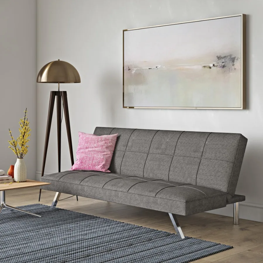 CUADRO DE METAL LEG INOXIDABLE FUTON SOFA BED