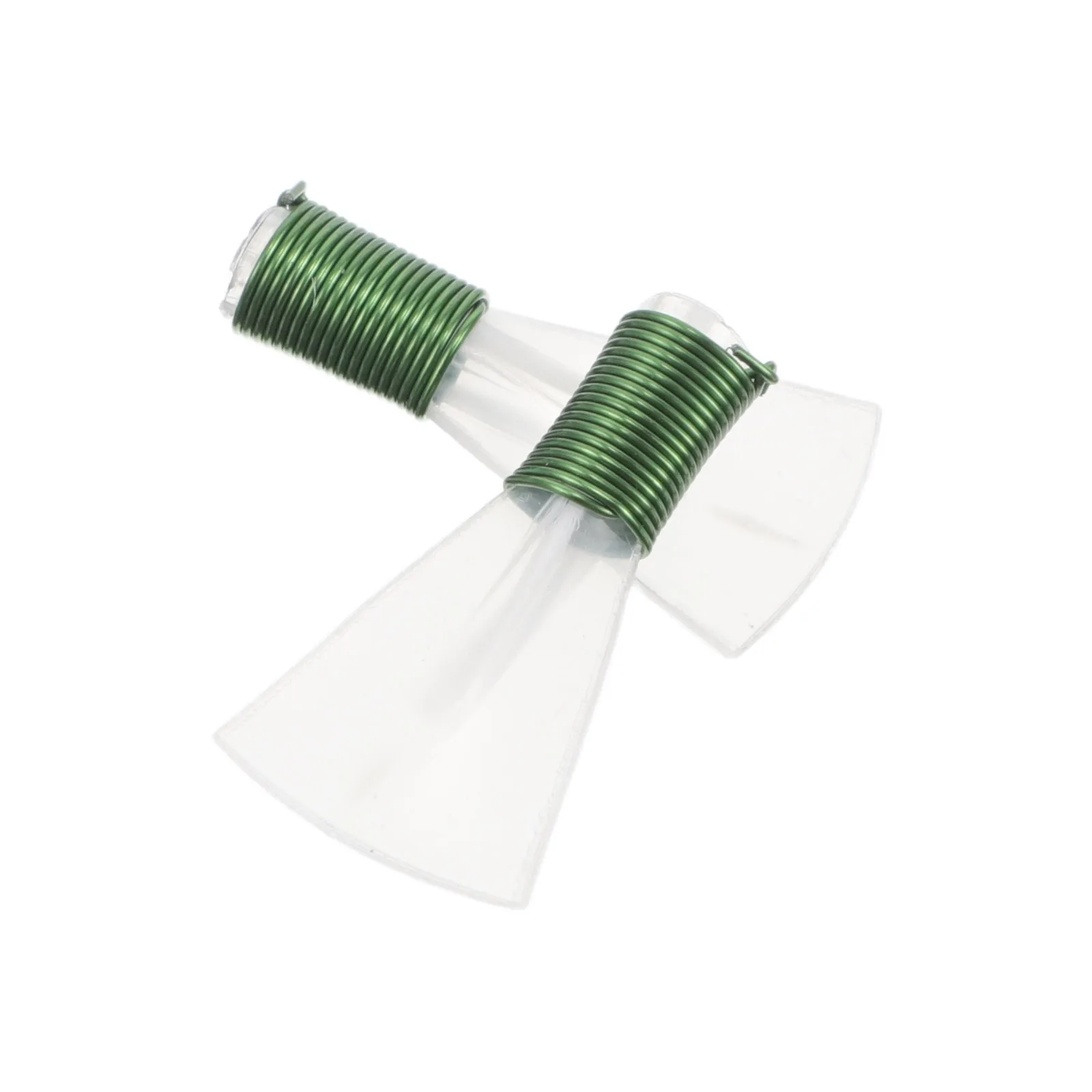 2 pçs suona bocal palhetas de plástico material resina grande som flauta oboé instrumento musical peças acessórios