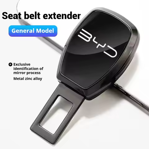 Car Seat Belt Clip Extender Dedicated For BYD ATTO 3 ACT 3 Tang Song Pro Plus Qin Yuan Han F0 F3 F6 S6 E6 Dolphin Seal Sea lion
