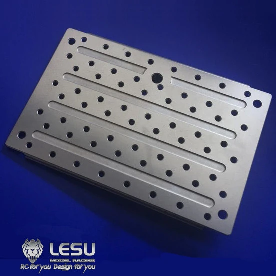 Pedal LESU für 1/14 LKW Tamiya Traktor Schleifradpedal G-6008-A-B Metall-Simulationsornamente DIY-Modell – Detail 3