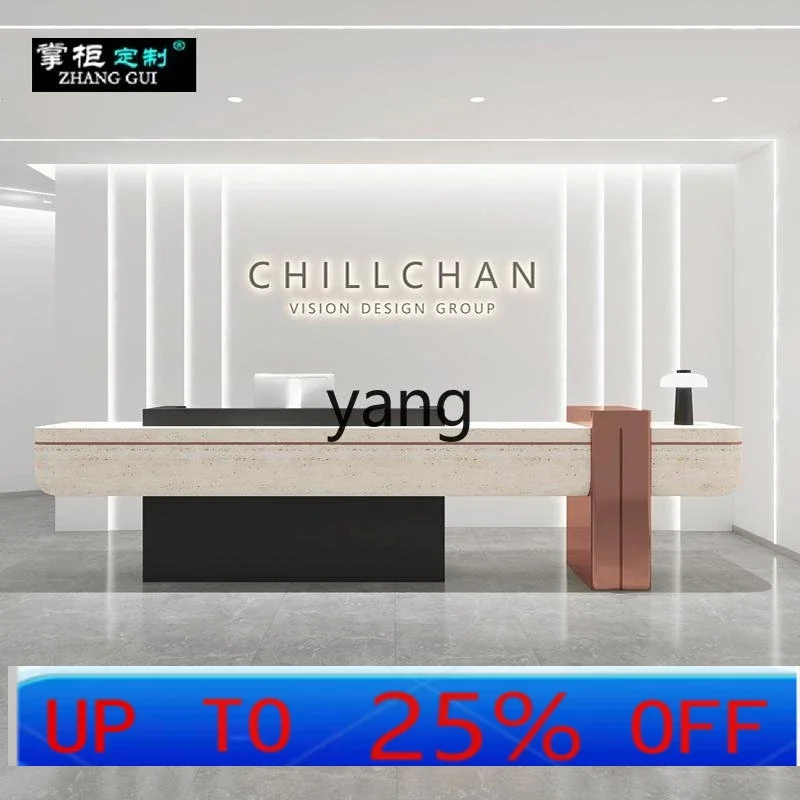 

LHH Light Luxury Beauty Salon Counter Stainless Steel Reception Desk Clothing Store checkout page