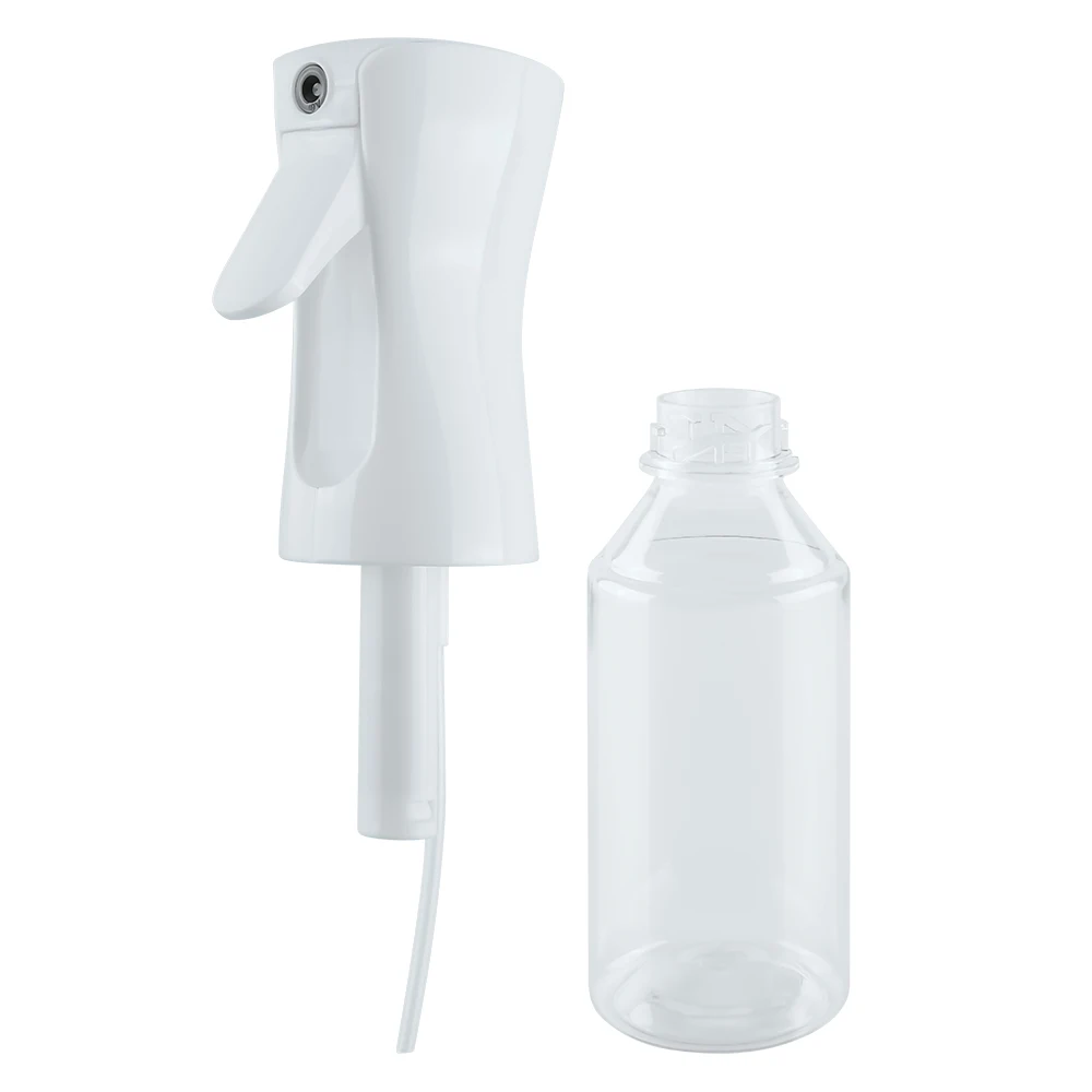 200ml Spray Bottle For Hair,Continuous Mister Spray Bottle for Hairstyling, Cleaning, Plants, Pets, Barbers, Salons, Essential